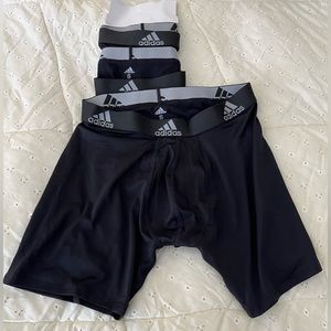 Men’s Adidas Tagless Briefs Size Small Color Black